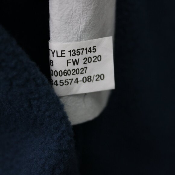 Under Armour Fleece Sweatshirt Men 4XL XXXXL Blue Loose Fit Coldgear 1/2 Zip L/S - Picture 10 of 14